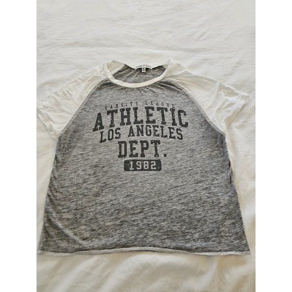 Fitz & Eddie Tops - Fitz + Eddie Varsity League Athletic Los Angeles Dept 1982 Tee Size‎ M